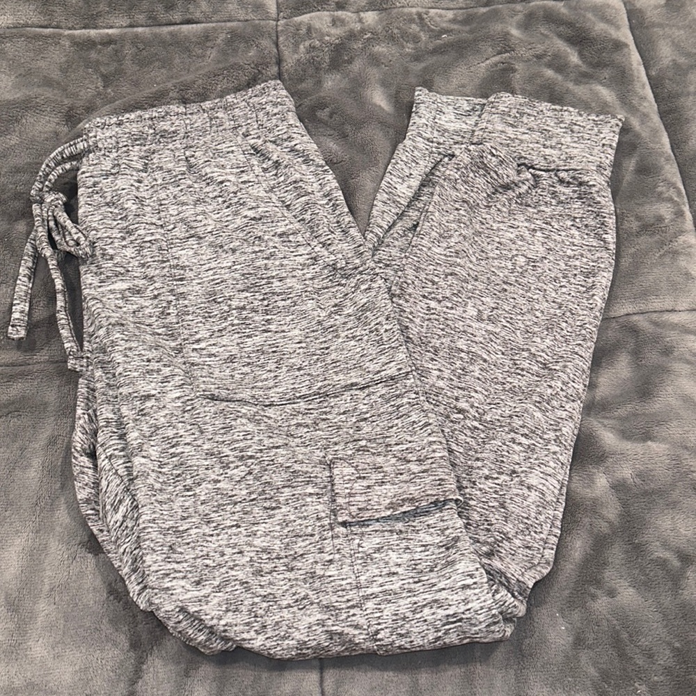 grey joggers